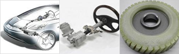 Package shot gear for power steering system
